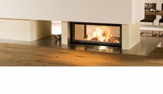 Kamin als Tunnel-Durchsichtmodell Kamin als Tunnel-Durchsichtmodell