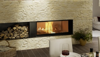 Kamin Front-Scheibenmodell